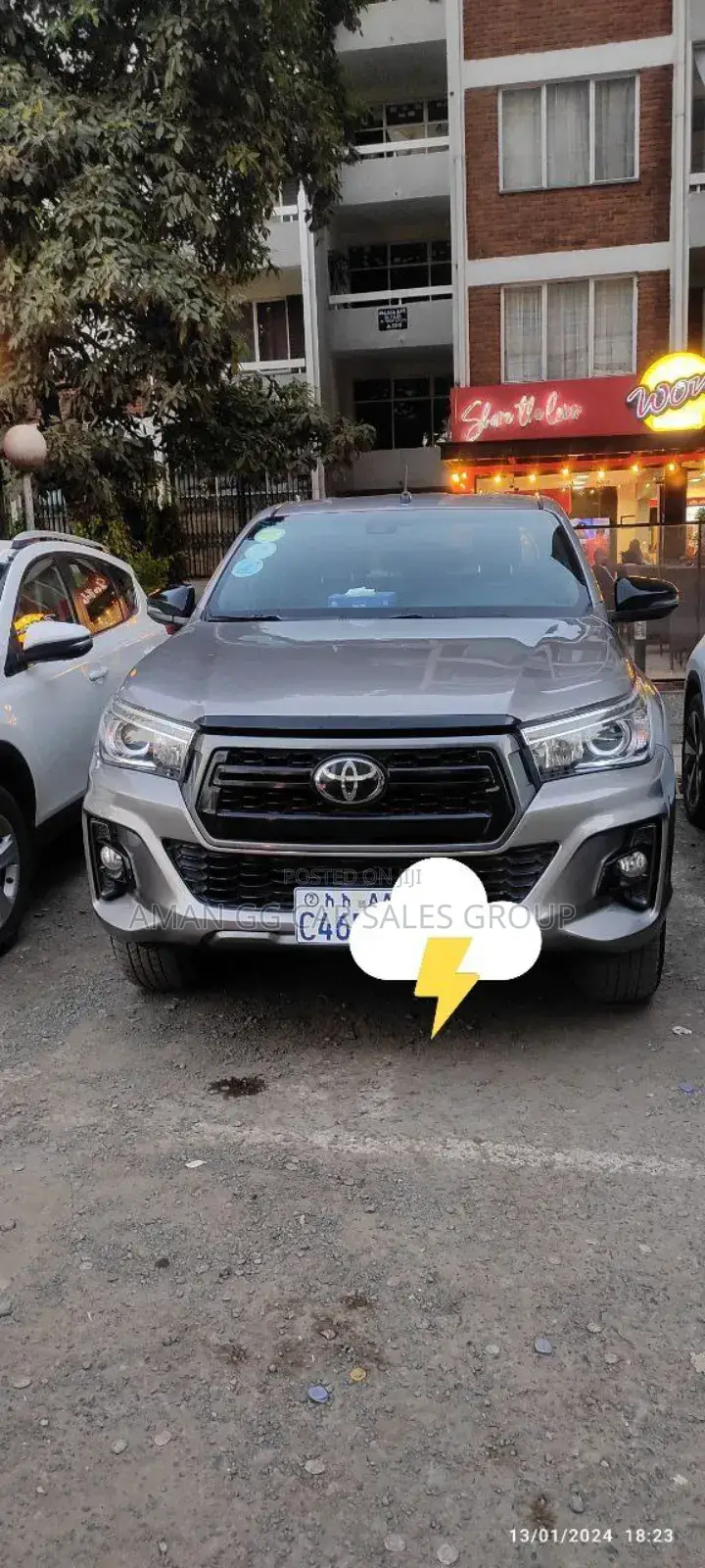 Toyota Hilux 2020 Gray