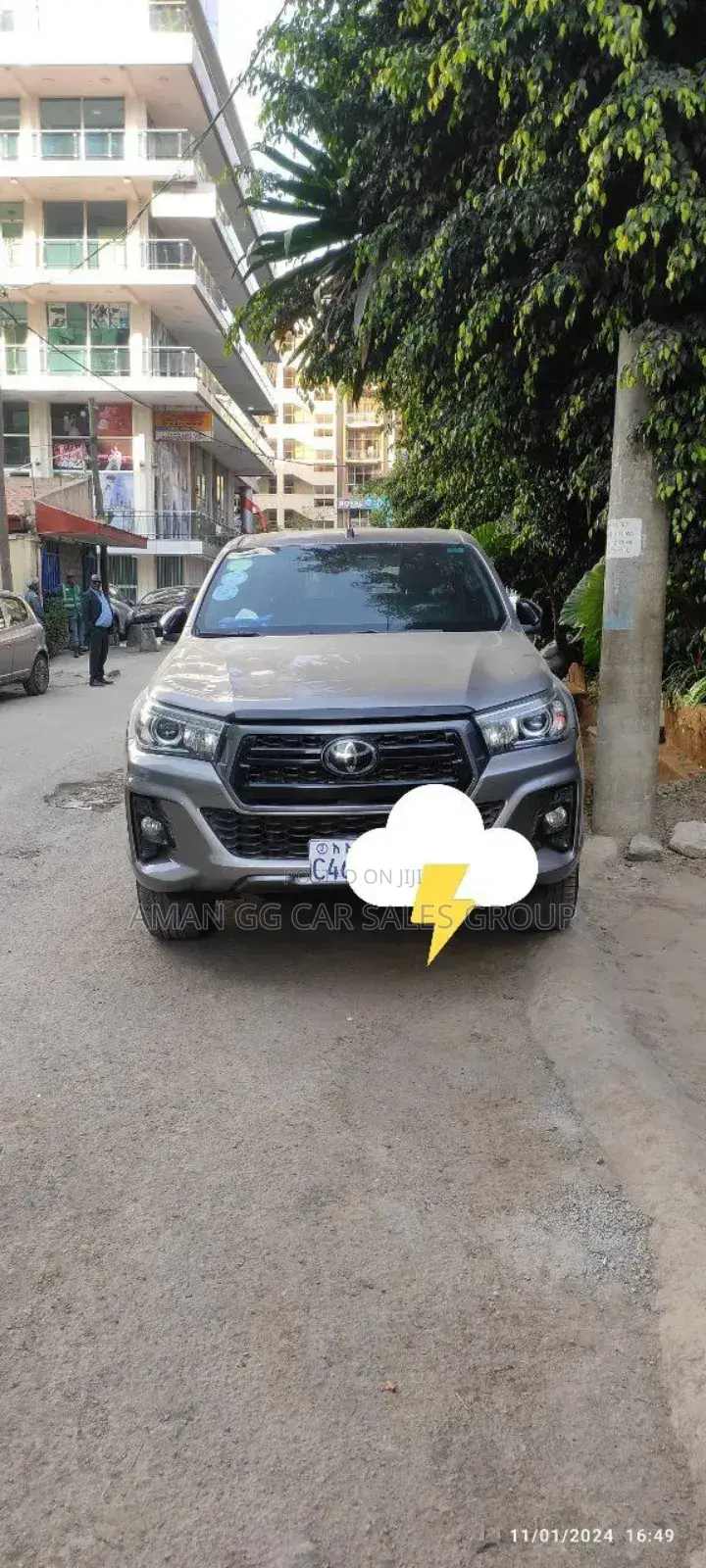 Toyota Hilux 2020 Gray