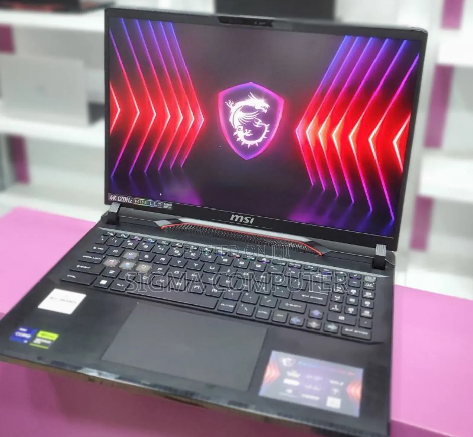 New Laptop MSI GE66 Raider 10SGS 64GB Intel Core I9 SSD 2T