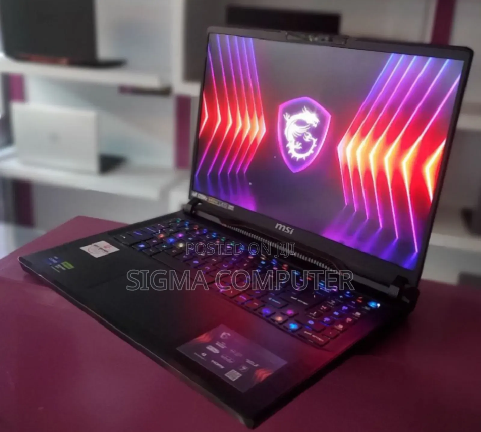 New Laptop MSI GE66 Raider 10SGS 64GB Intel Core I9 SSD 2T