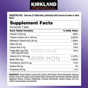 Kirkland Super B-Complex With Electrolytes