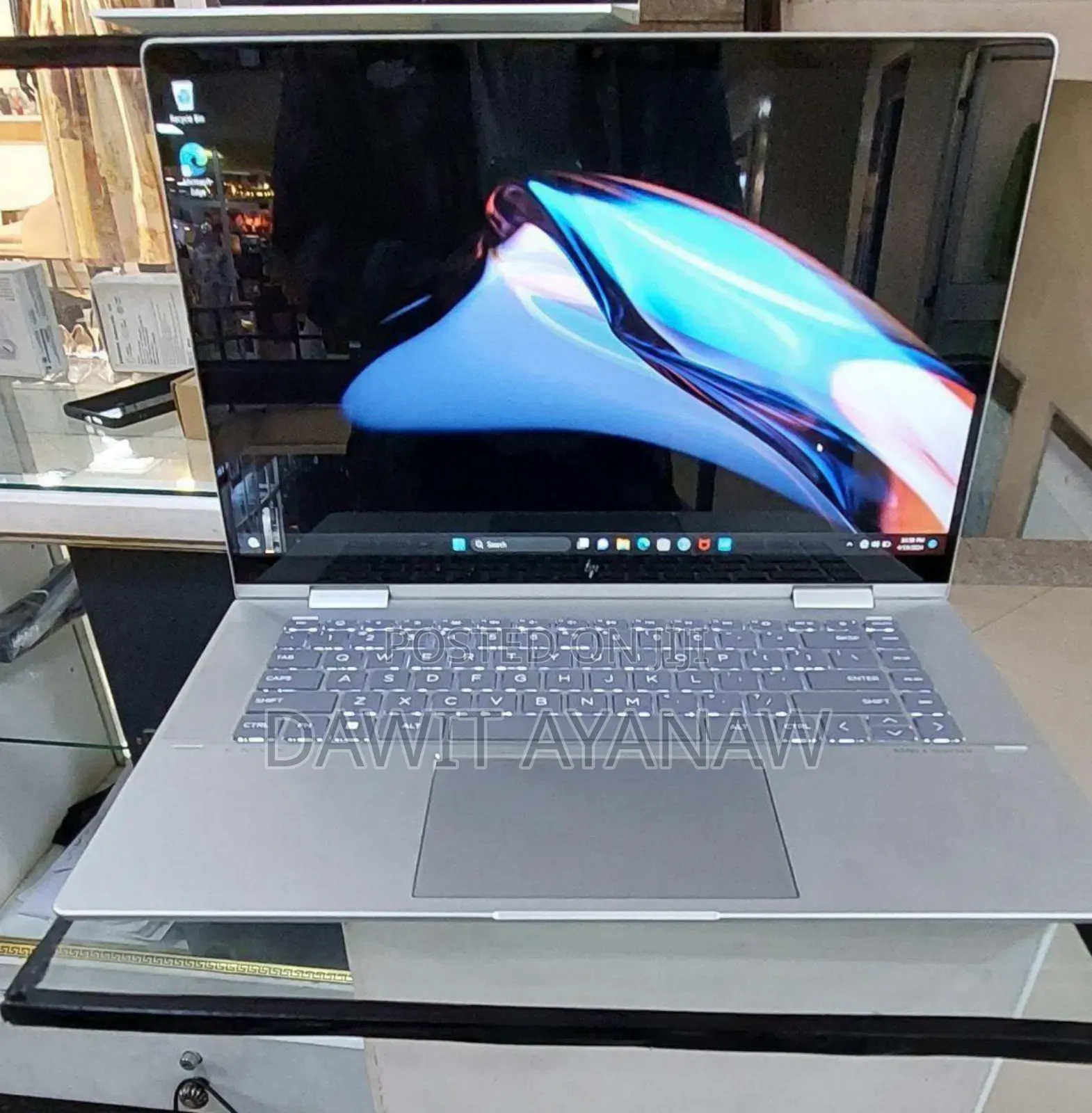 New Laptop HP Envy X360 16GB Intel Core I7 SSD 512GB