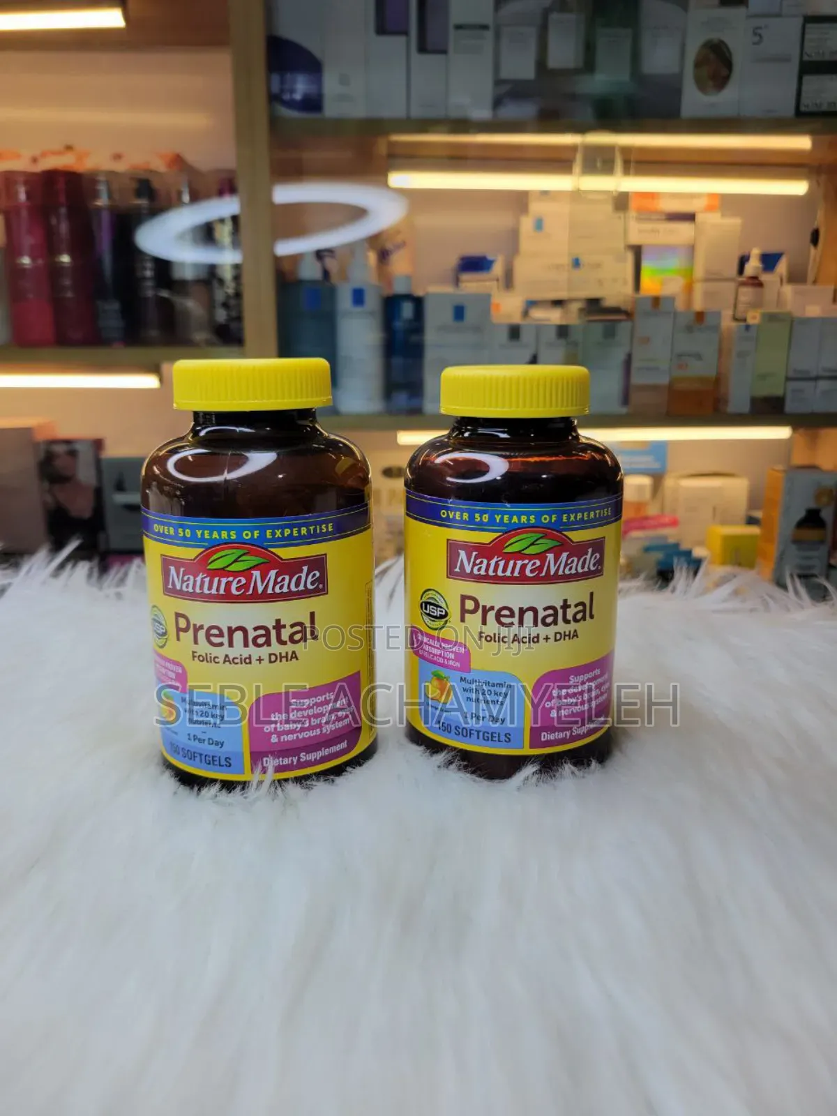 Prenatal Folic Acid + DHA(150 Softgels)