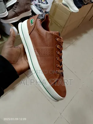Photo - Lacoste Brown High Quality Shoes for You
