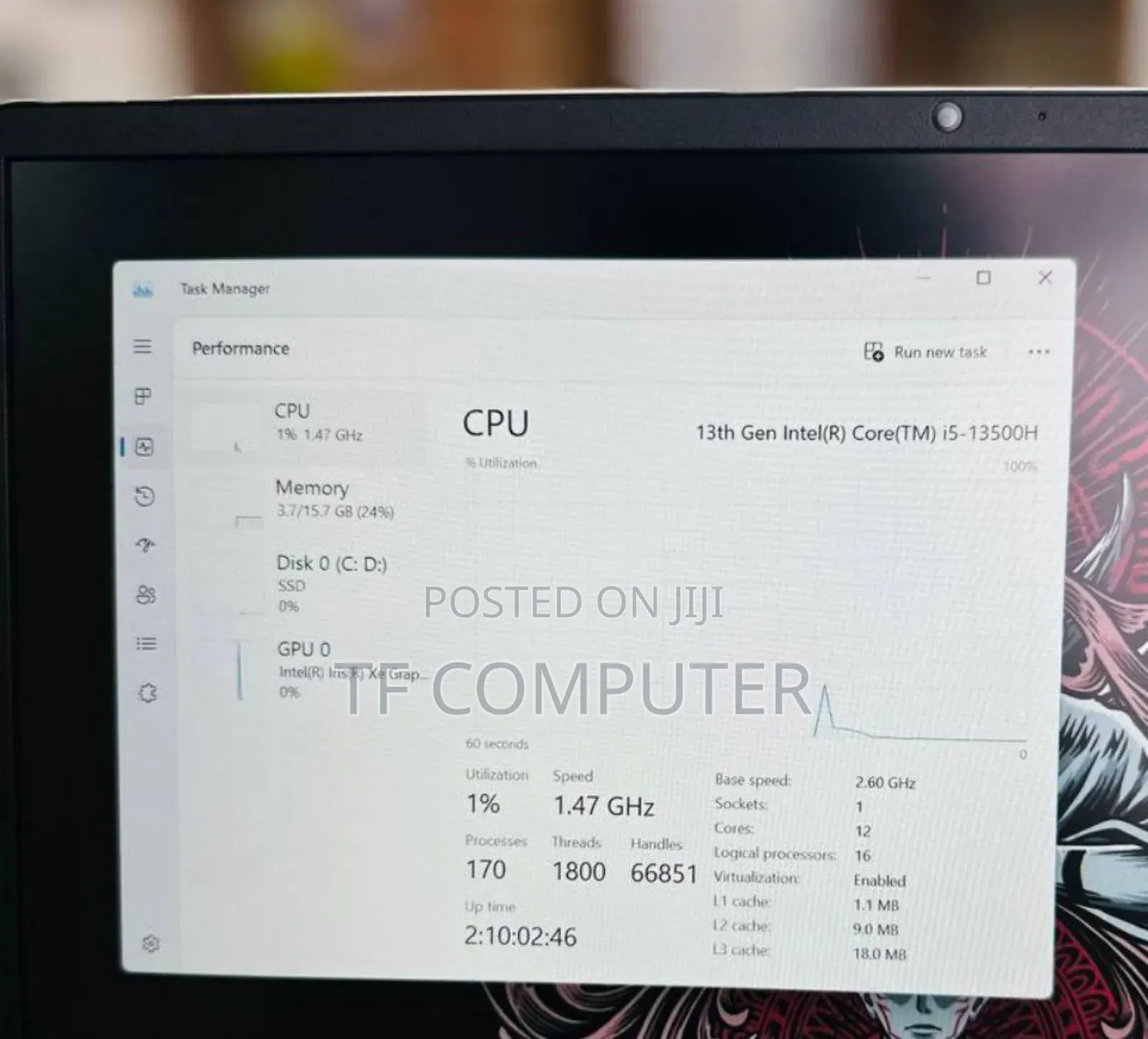 New Laptop HP 16GB Intel Core I7 SSD 1T