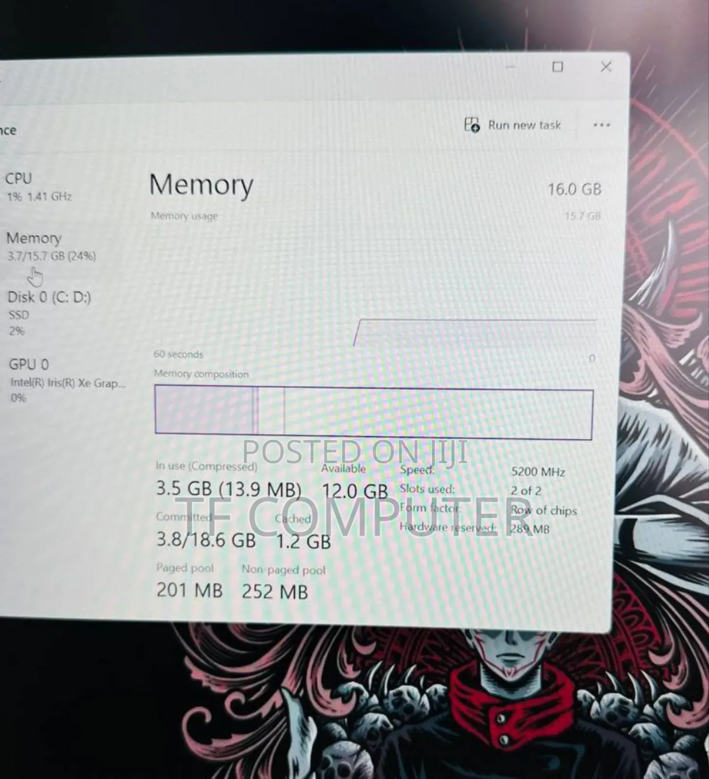 New Laptop HP 16GB Intel Core I7 SSD 1T