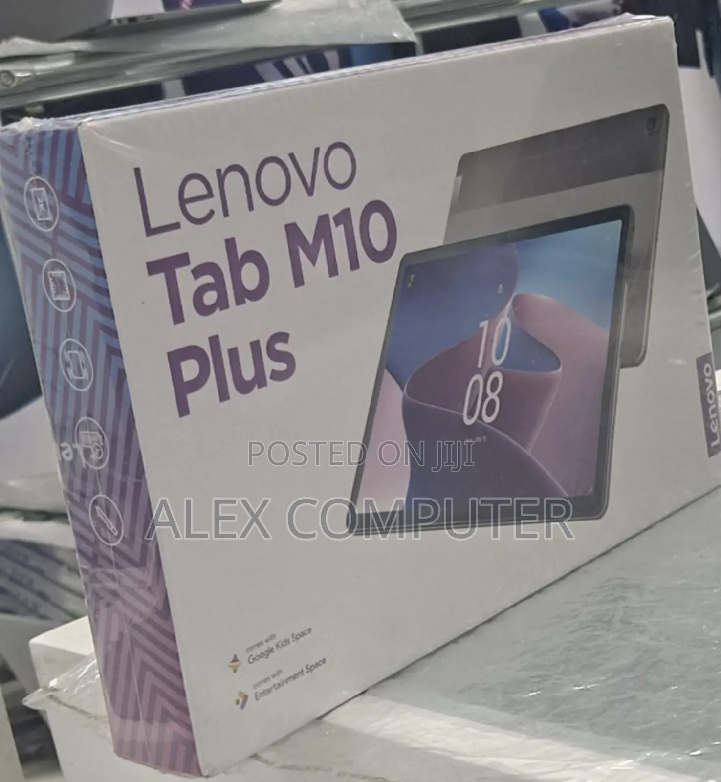 New Lenovo Tab M10 128 GB Black