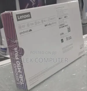 New Lenovo Tab M10 128 GB Black