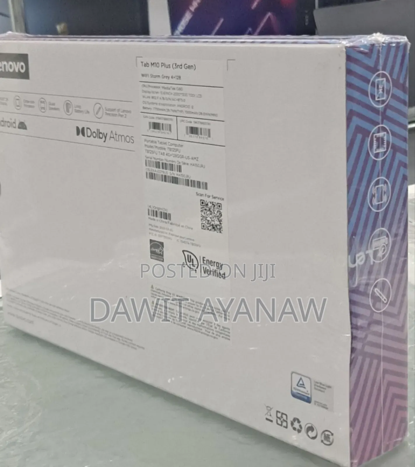 New Lenovo Tab M10 128 GB Silver