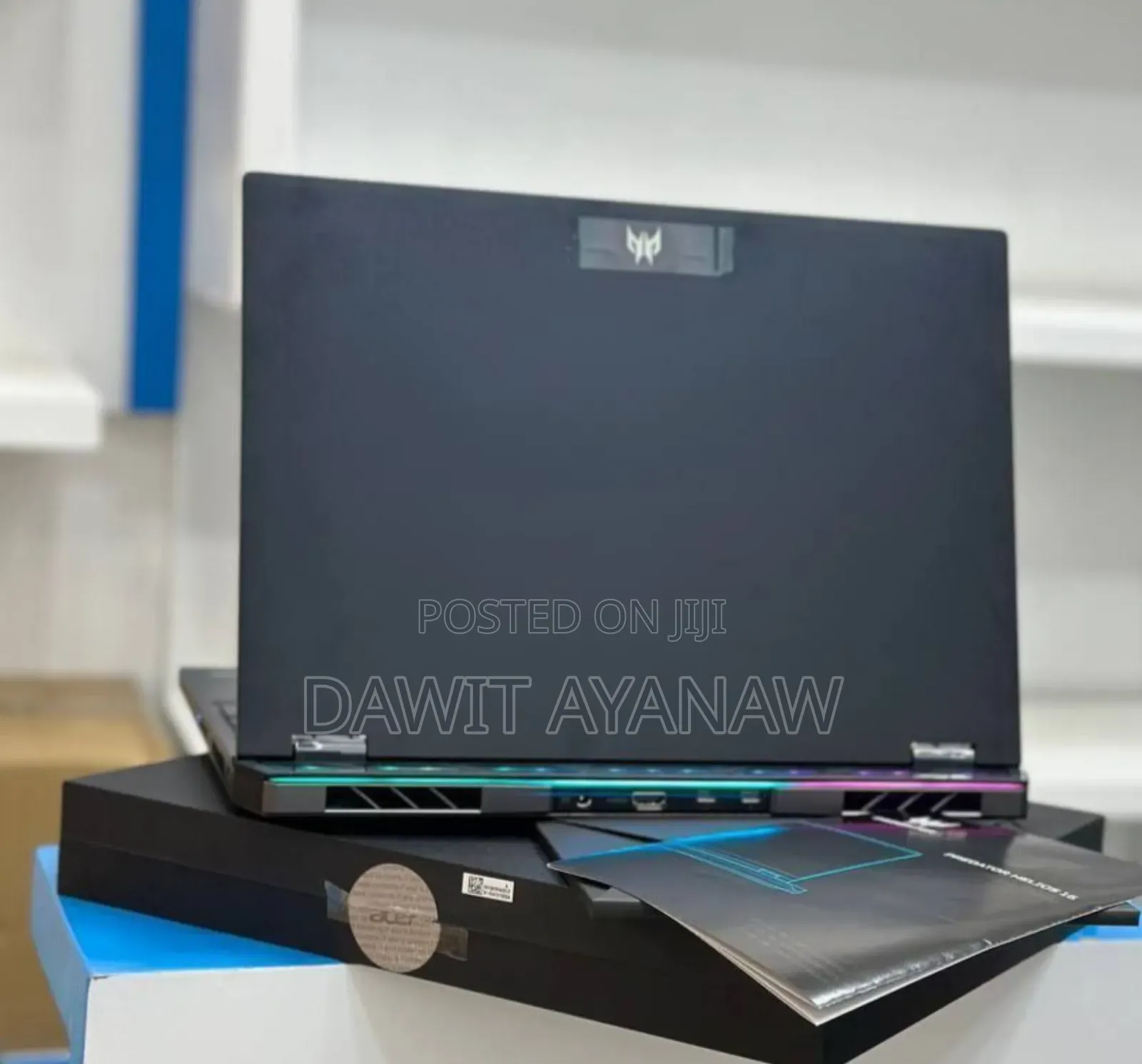 New Laptop Acer Predator Helios 300 16GB Intel Core I9 SSD 1T