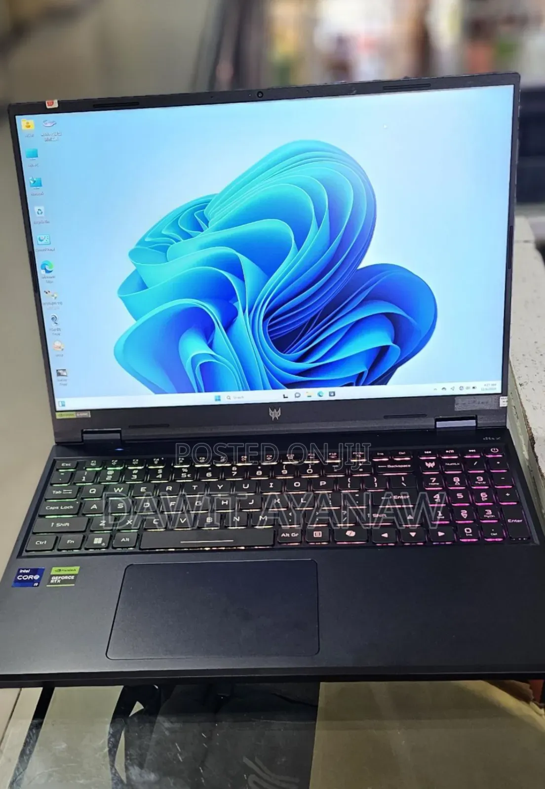 New Laptop Acer Predator Helios 300 16GB Intel Core I9 SSD 1T