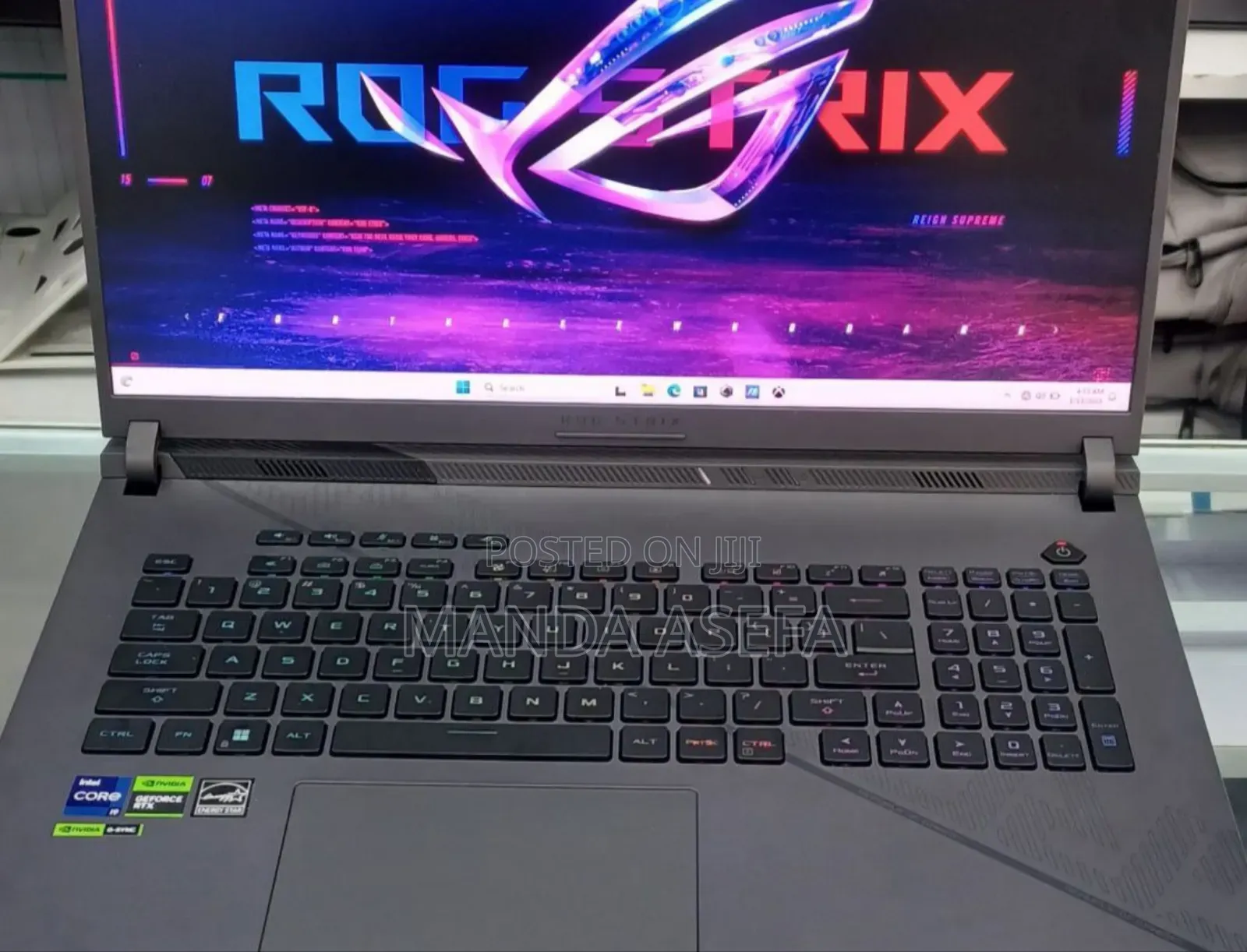 New Laptop Asus ROG Strix G15 32GB Intel Core I9 SSD 1T