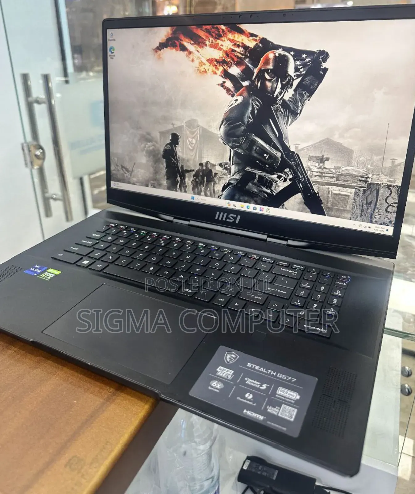 New Laptop MSI Stealth GS77 16GB Intel Core I9 SSD 1T