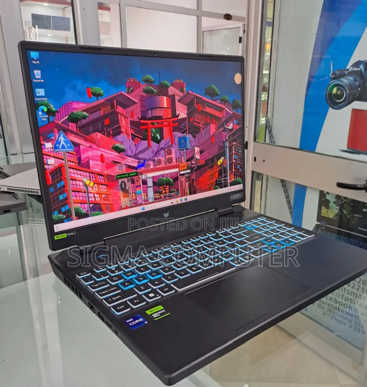 New Laptop Acer Predator Helios 300 16GB Intel Core I9 SSD 1T