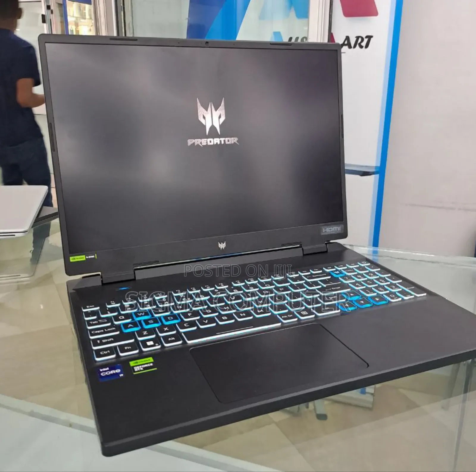 New Laptop Acer Predator Helios 300 16GB Intel Core I9 SSD 1T