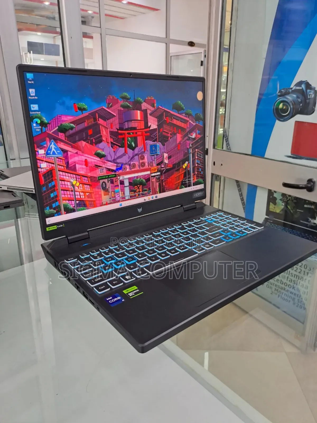 New Laptop Acer Predator Helios 300 16GB Intel Core I9 SSD 1T