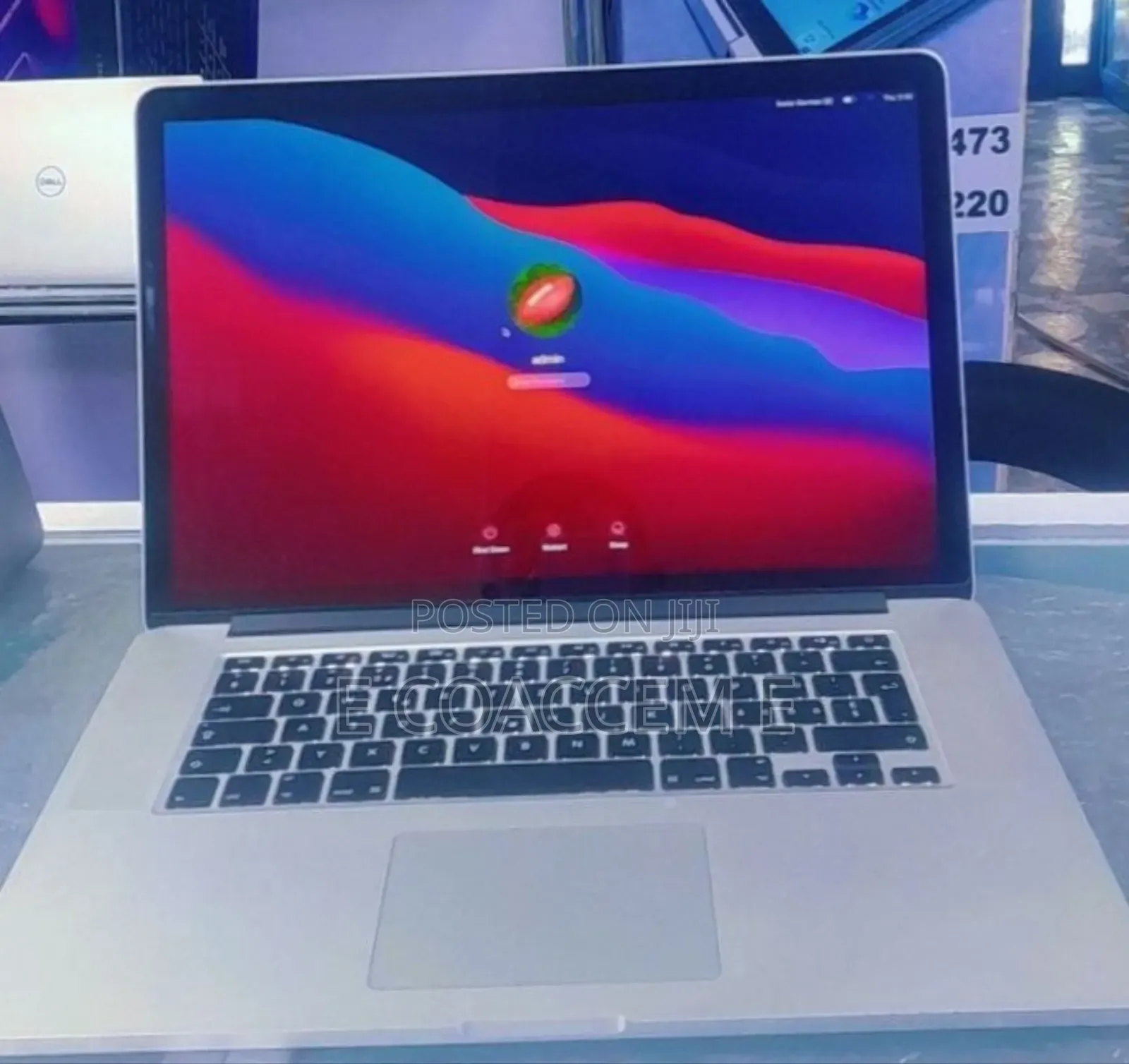 Laptop Apple MacBook 16GB Intel Core I7 SSD 512GB