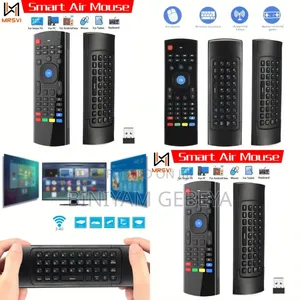 Photo - የራሱ ኪቦርድ ያለውለ ቲቪ፣ኮምፒውተር
ዘመናዊ ሪሞት ኮንትሮል Air Mouse Remote