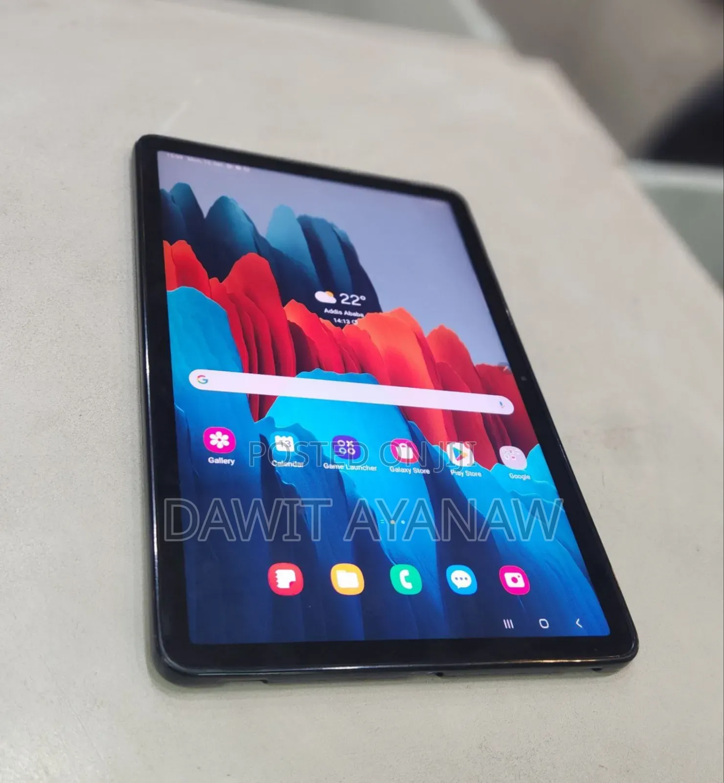 New Samsung Galaxy Tab S7 256 GB Silver