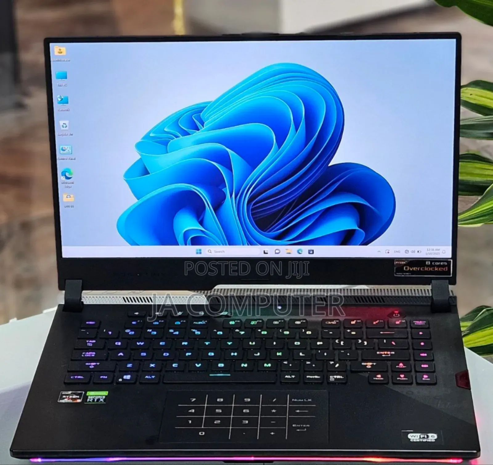 New Laptop Asus ROG Strix G16 G614 16GB AMD Ryzen 9 SSD 512GB