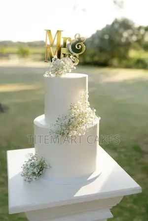 Photo - Wedding Cake Simple Design
