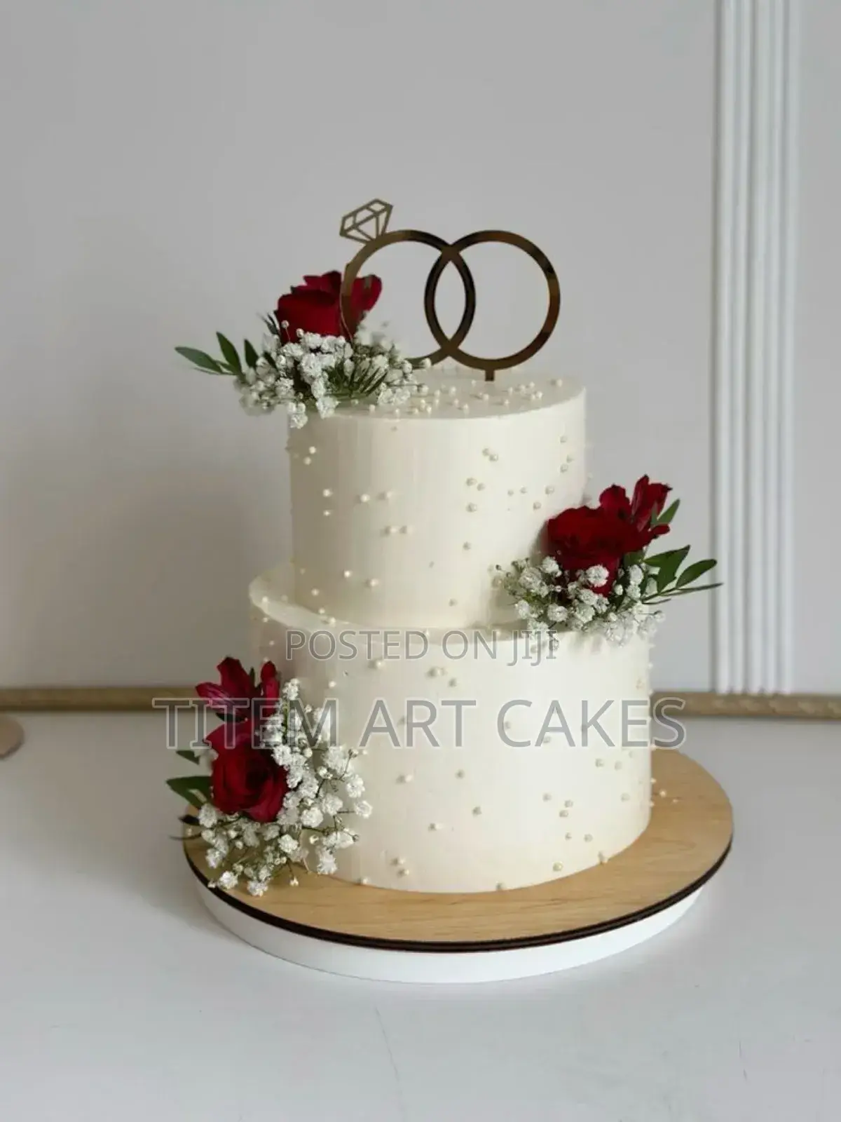 Simple Nikah Cake