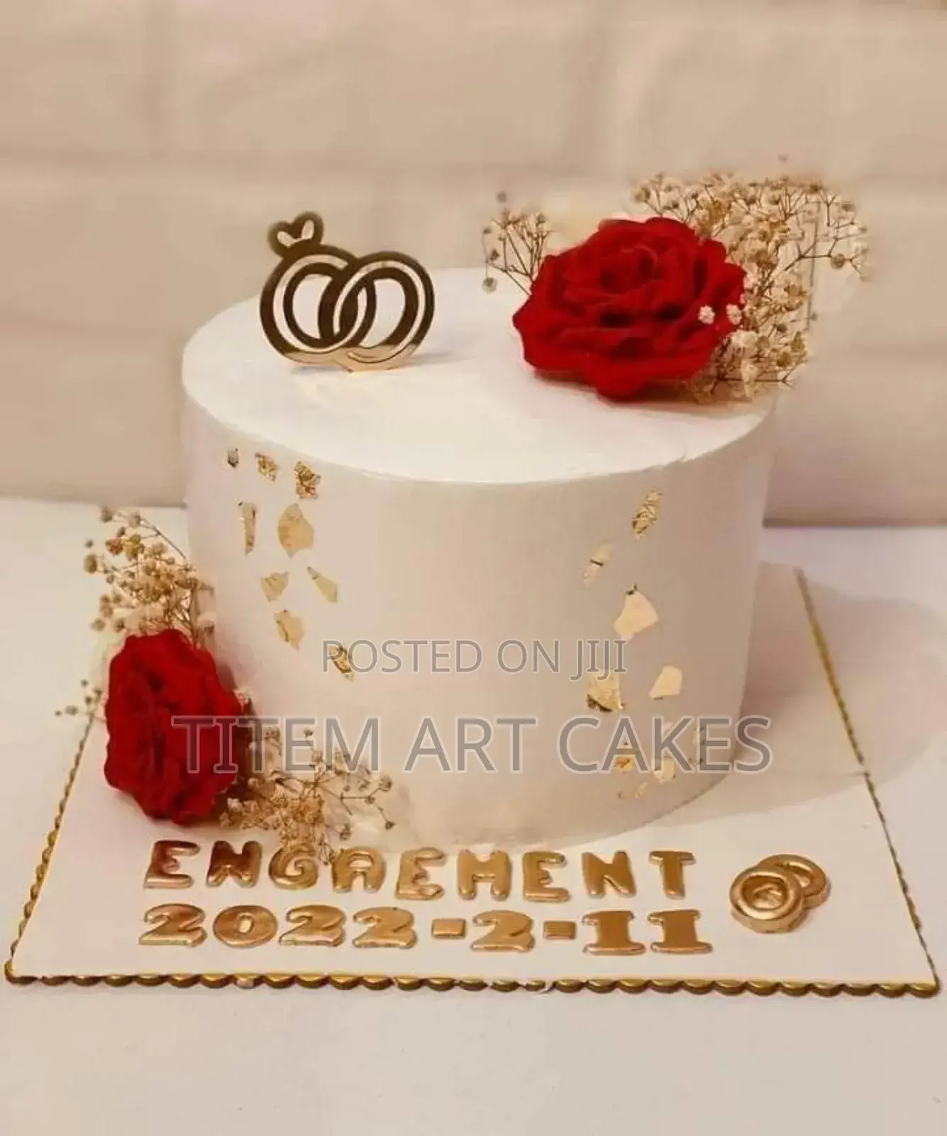 Engagement Cake