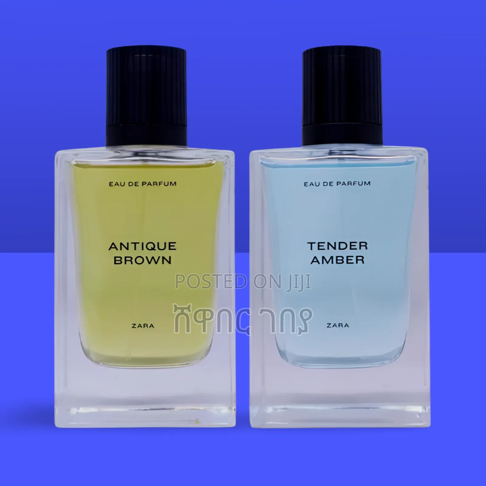 ZARA Tender Amber + Antique Brown EDP 2 X 100 ML