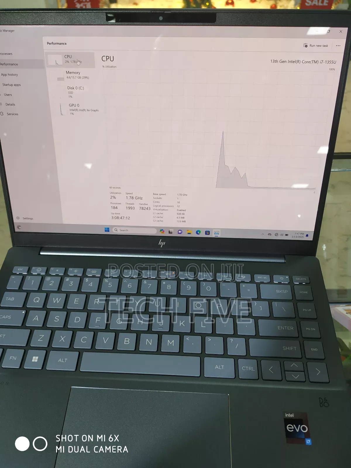 New Laptop HP Pavilion 14 16GB Intel Core I7 SSD 512GB