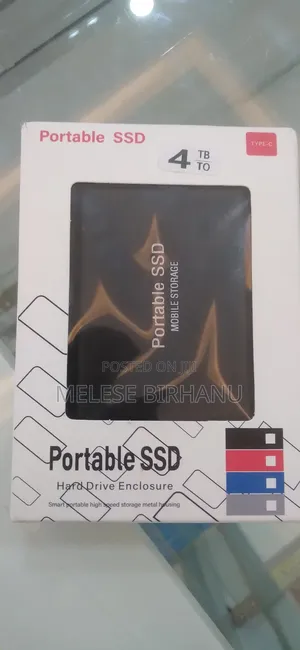Photo - New 4TB SSD External Hard Disk