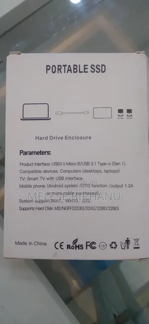 New 4TB SSD External Hard Disk