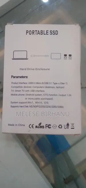 New 4TB SSD External Hard Disk