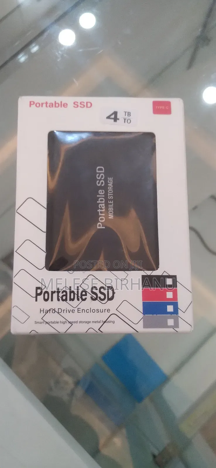 New 4TB SSD External Hard Disk