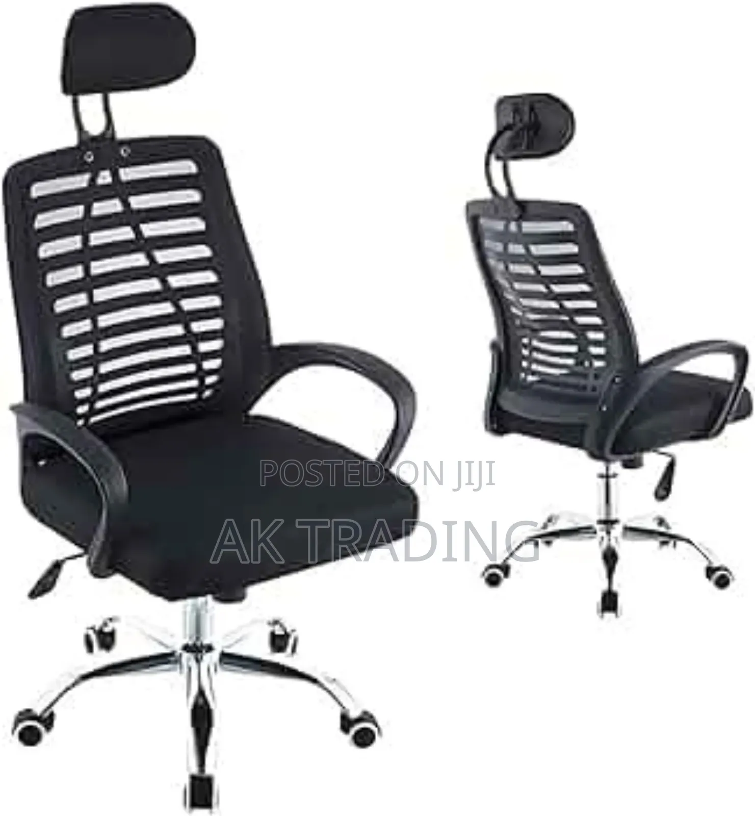 Office Chair (Black Color )