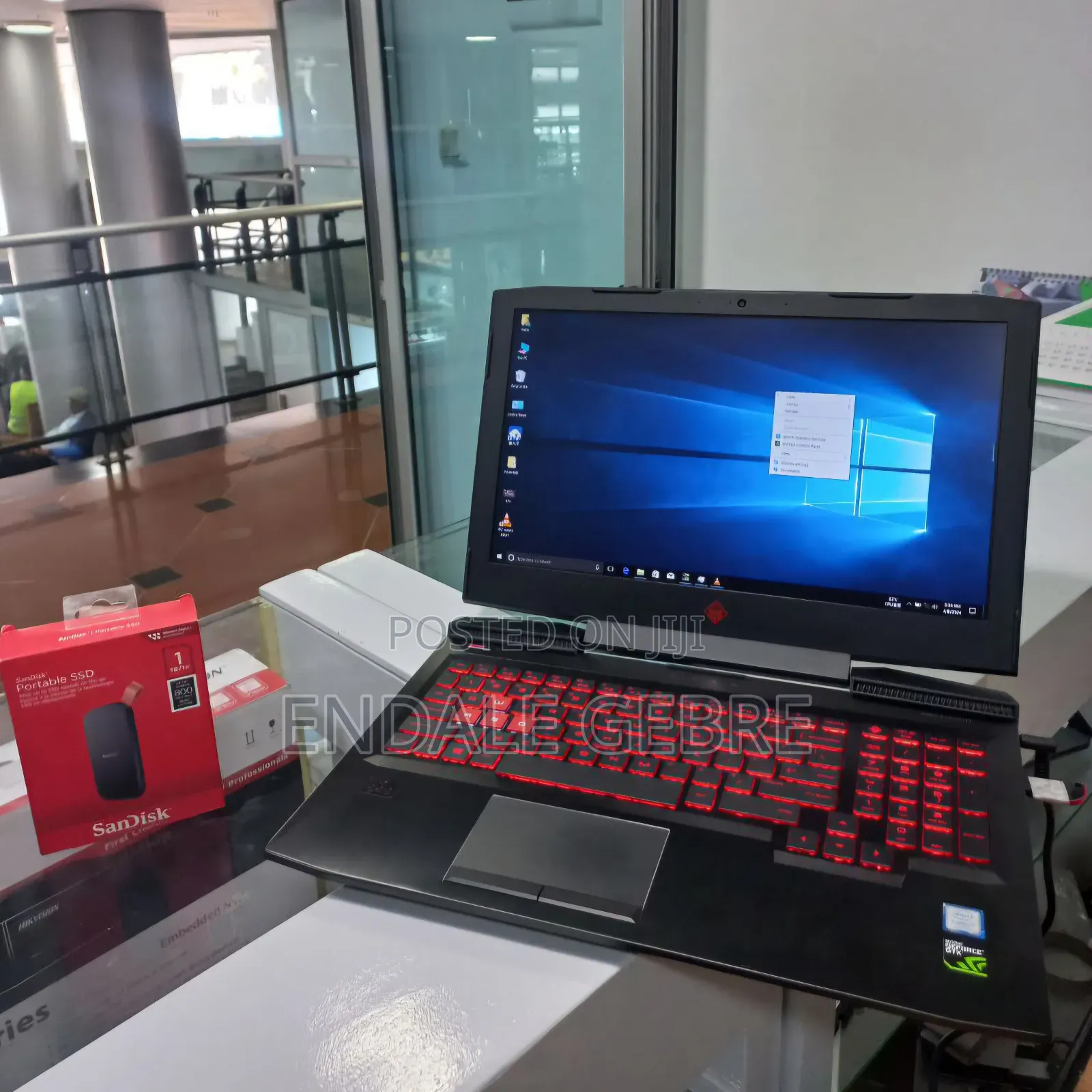 New Laptop HP Omen X 16GB Intel Core I7 SSD 512GB