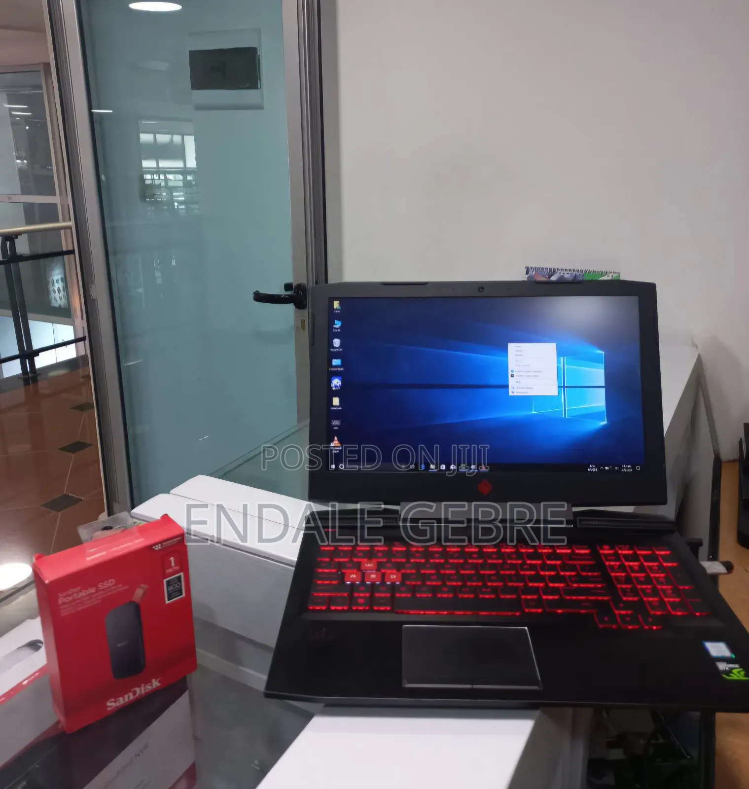 New Laptop HP Omen X 16GB Intel Core I7 SSD 512GB