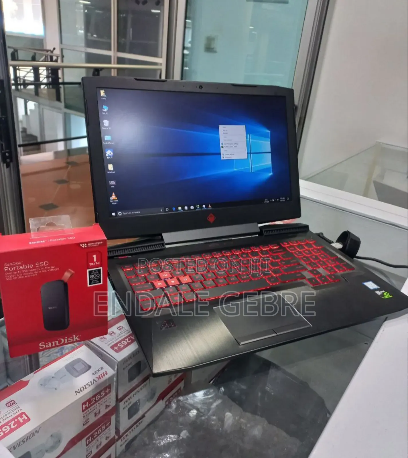 New Laptop HP Omen X 16GB Intel Core I7 SSD 512GB