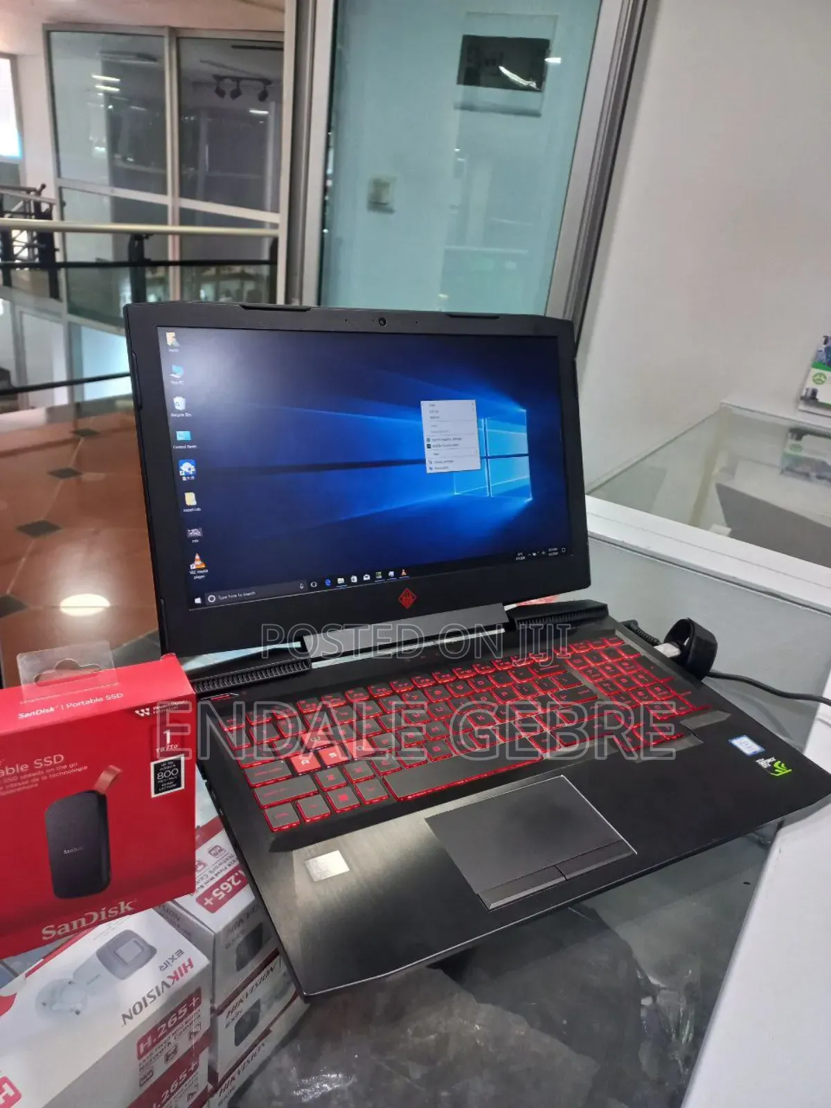 New Laptop HP Omen X 16GB Intel Core I7 SSD 512GB