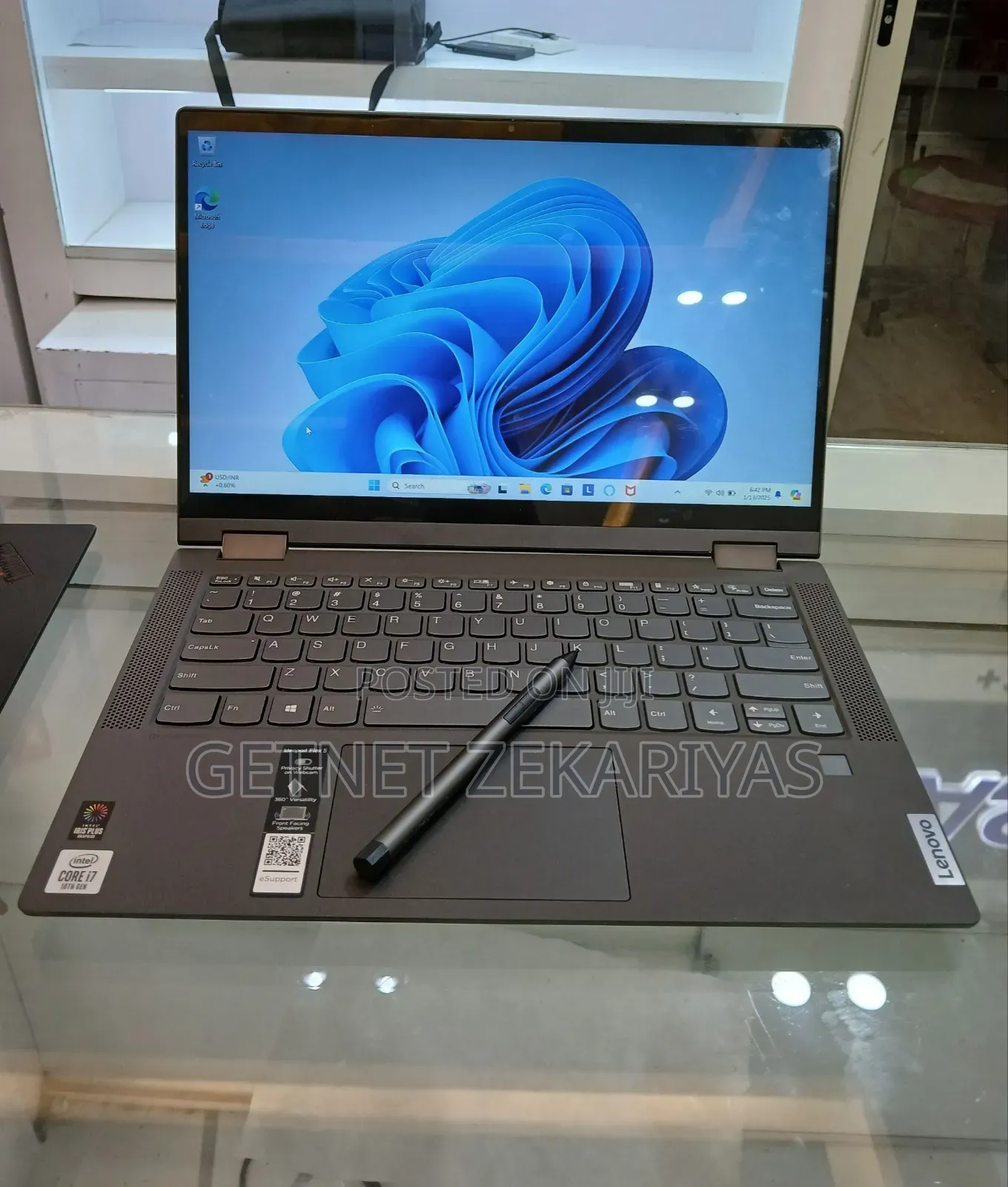 New Laptop Lenovo Flex 5 8GB Intel Core I7 SSD 512GB