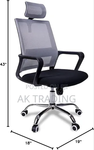 Office and Staff Chair (Silver Color )