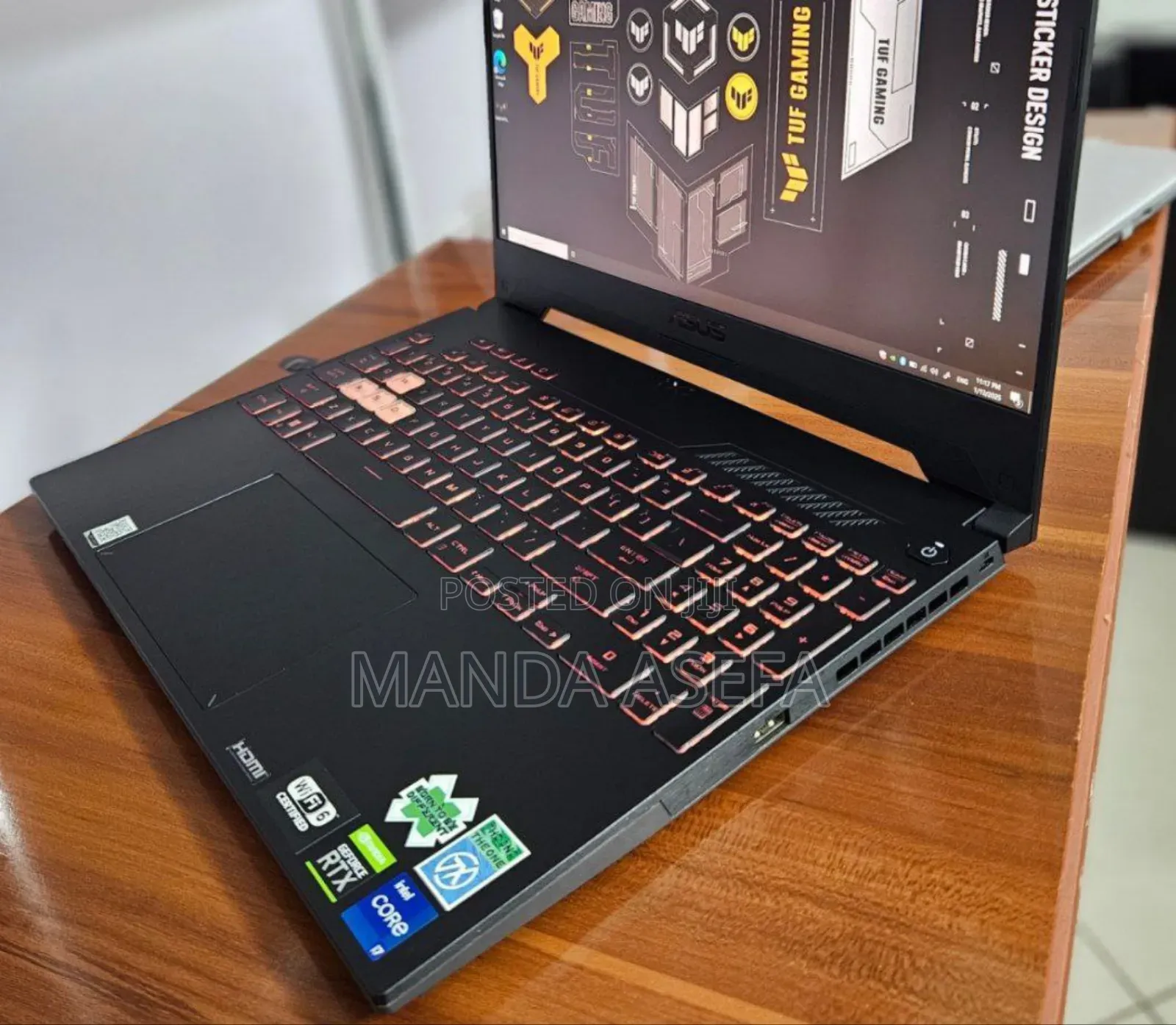 New Laptop Asus TUF Gaming A15 16GB Intel Core I7 SSD 512GB