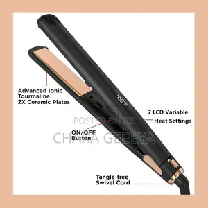 Photo - Geepas Professional Digital Hair Straightener