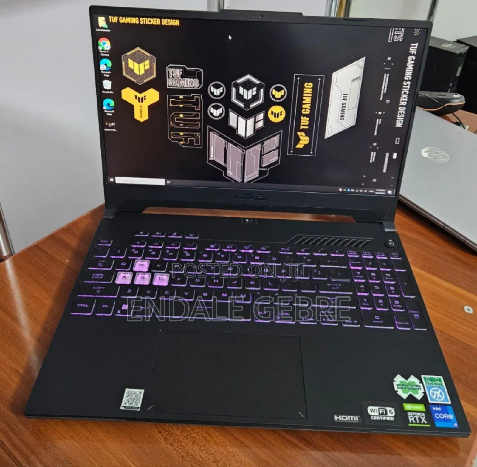 New Laptop Asus TUF Gaming FX504 16GB Intel Core I7 SSD 512GB