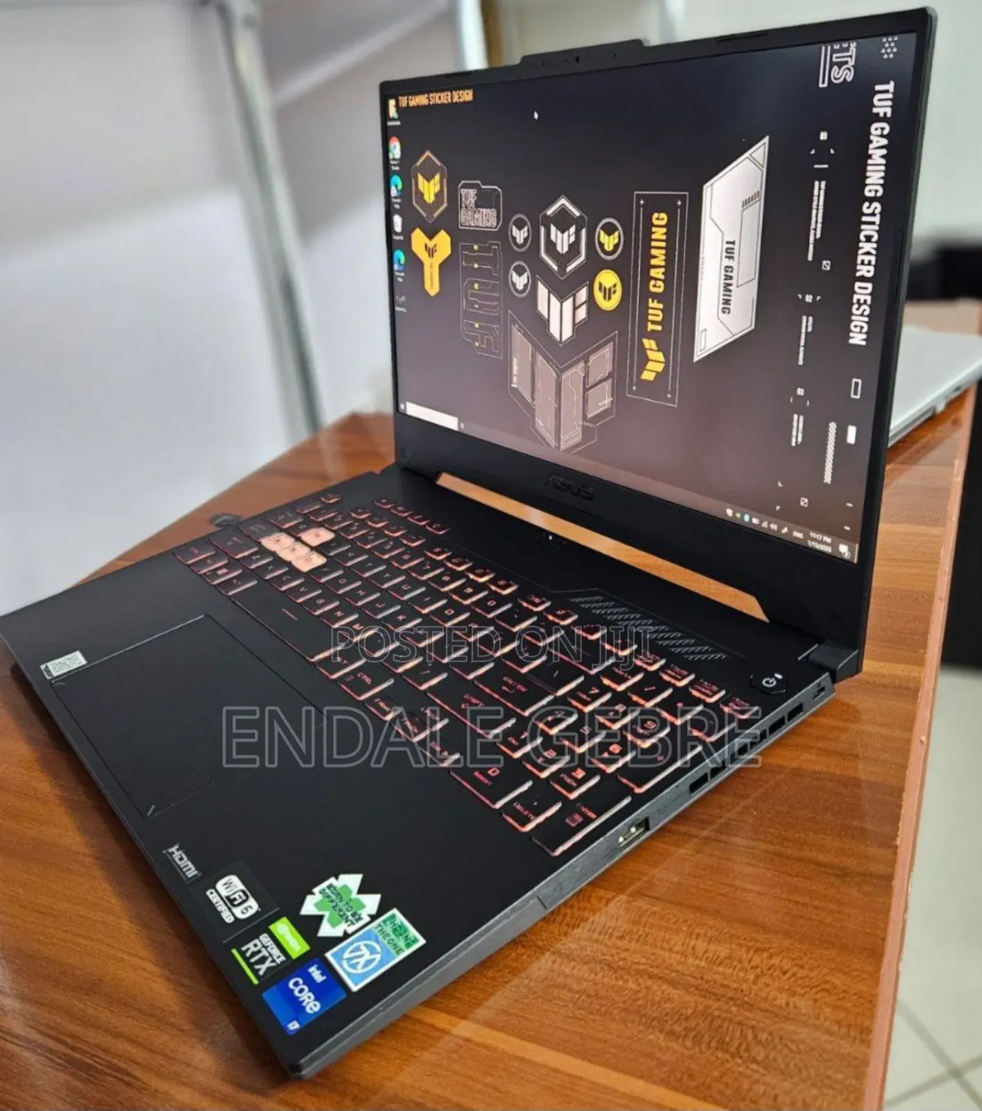 New Laptop Asus TUF Gaming FX504 16GB Intel Core I7 SSD 512GB