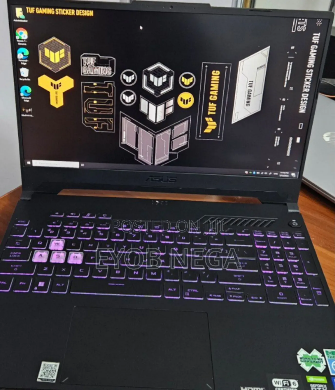 New Laptop Asus TUF Gaming A15 16GB Intel Core I7 SSD 512GB