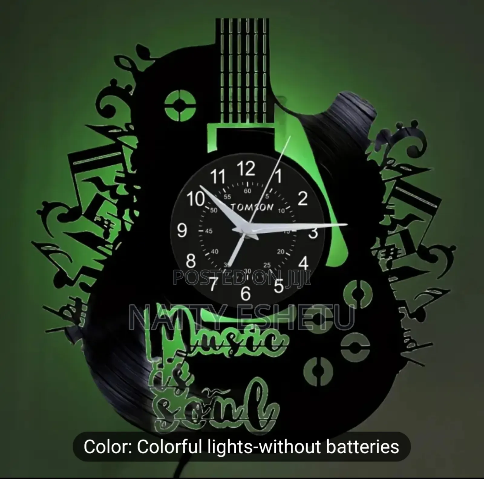 LED Guitar Watch