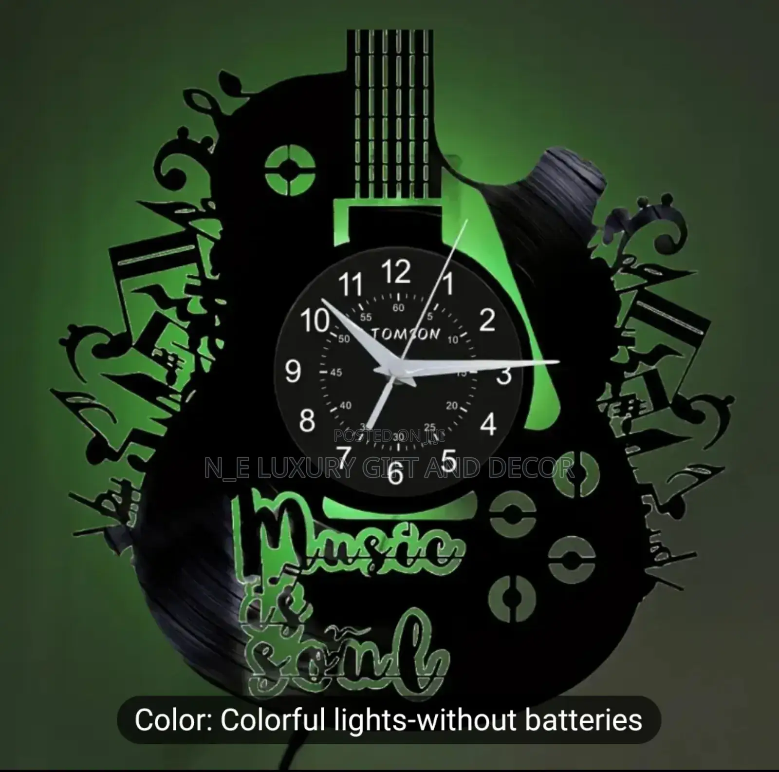 LED Guitar Watch