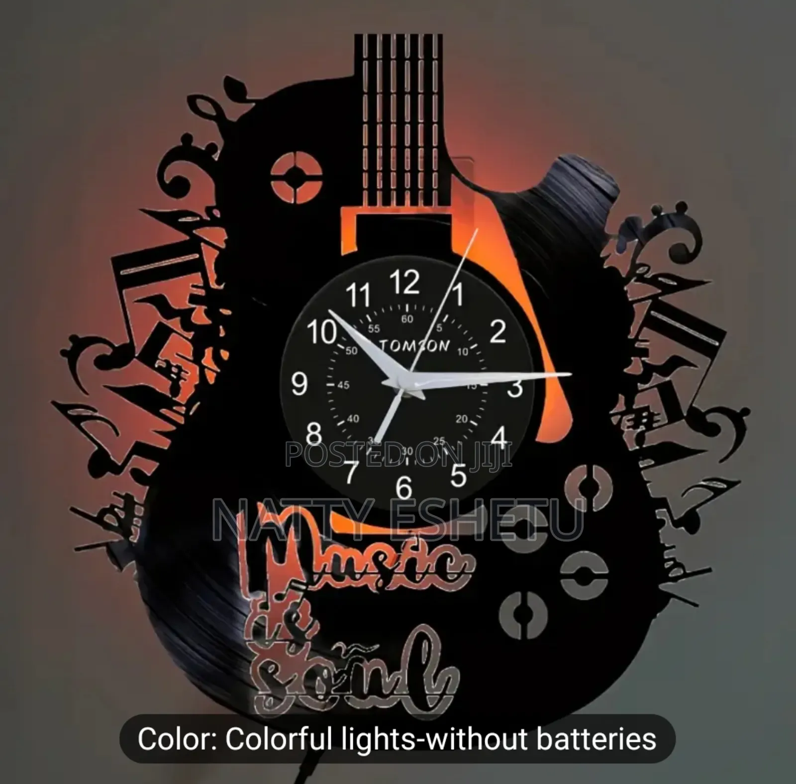 LED Guitar Watch