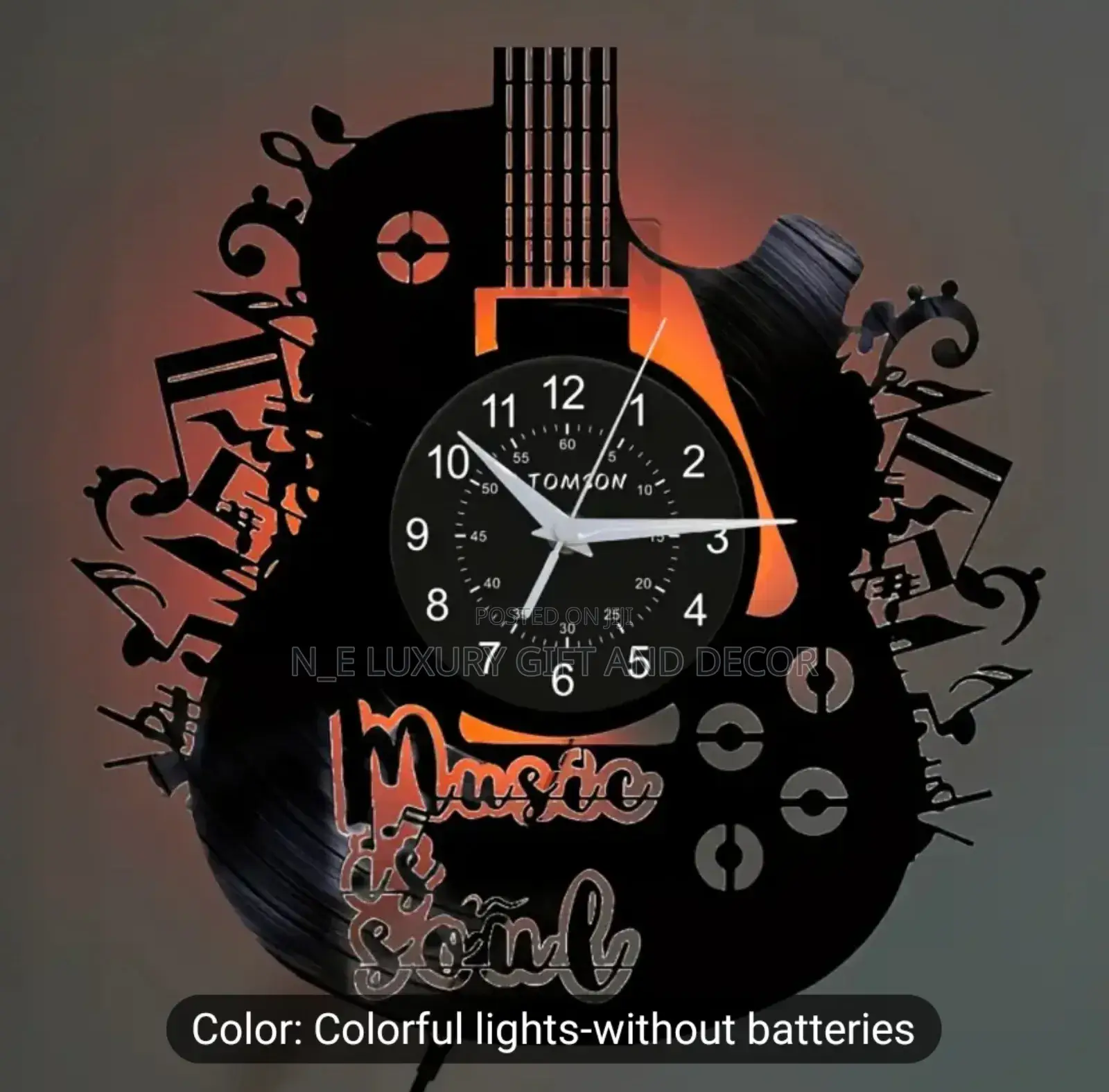 LED Guitar Watch