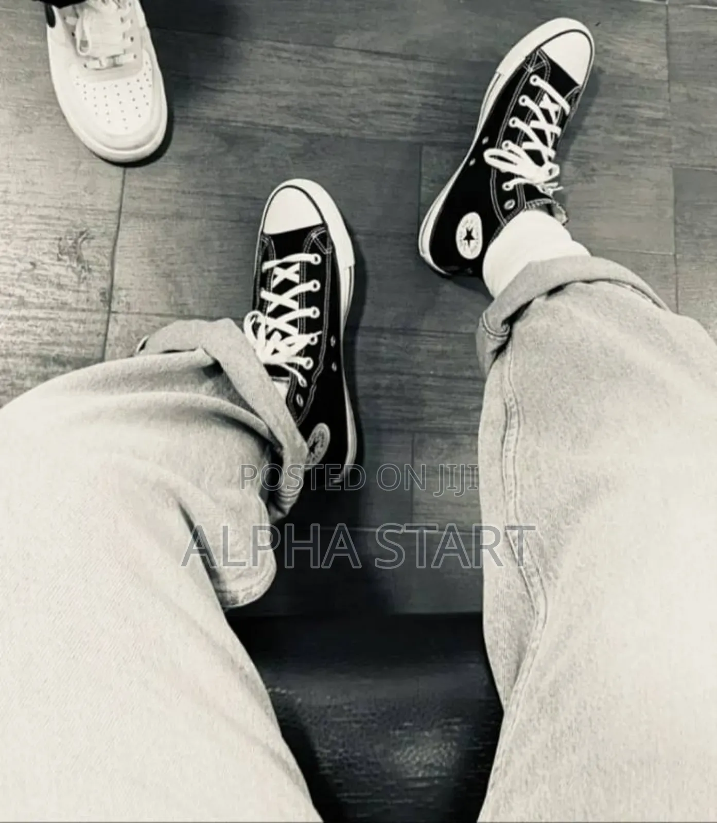 Converse All Star Chuck Taylor Hi Top #ሸራ ‘Black Shoes